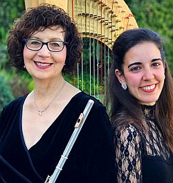 Susan Greenberg, flute & Cristina Montes Mateo, harp