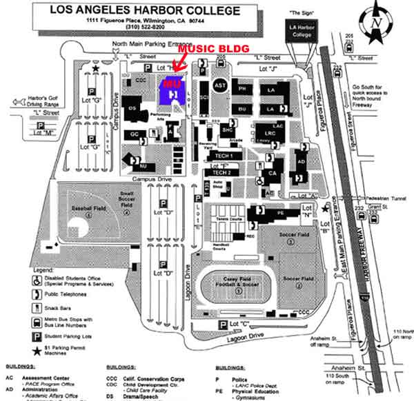 Harbor College Map